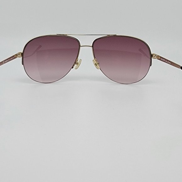 *SOLD* Juicy Couture Platinum/S 03YG Gold Frame Brown Gradient Lens Sunglasses - Picture 4 of 12